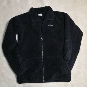 Kids Columbia Black Fleece Jacket
